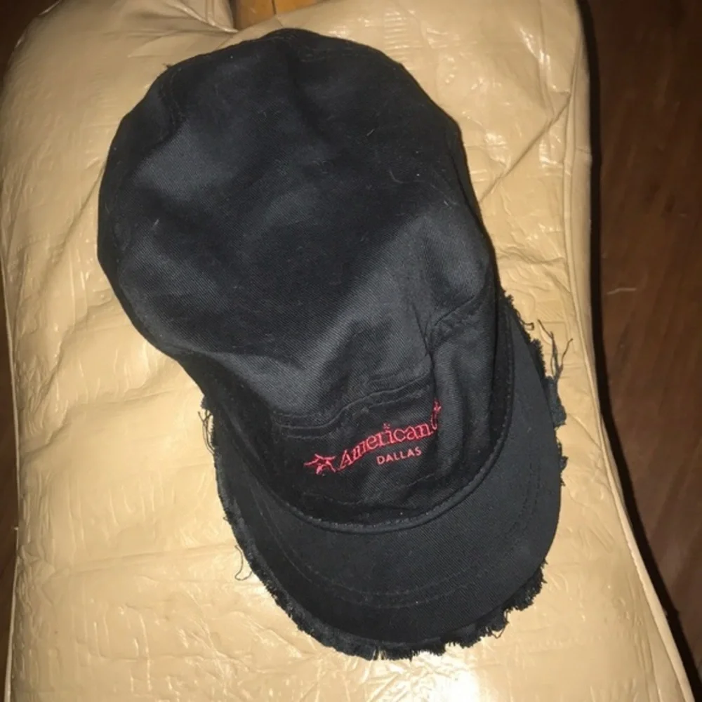 American Girl Dallas Embroidered black cap‎ hat